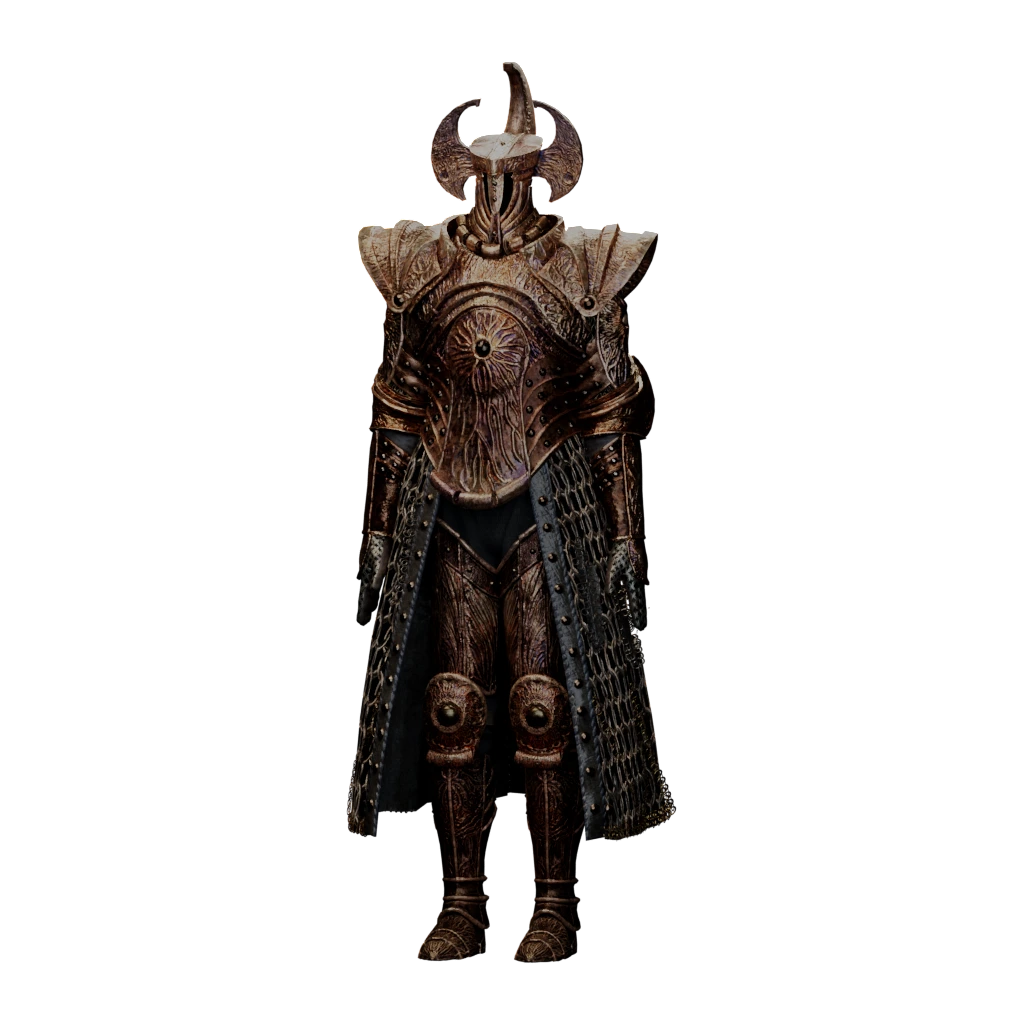 Crucible Axe Set — complete armor set