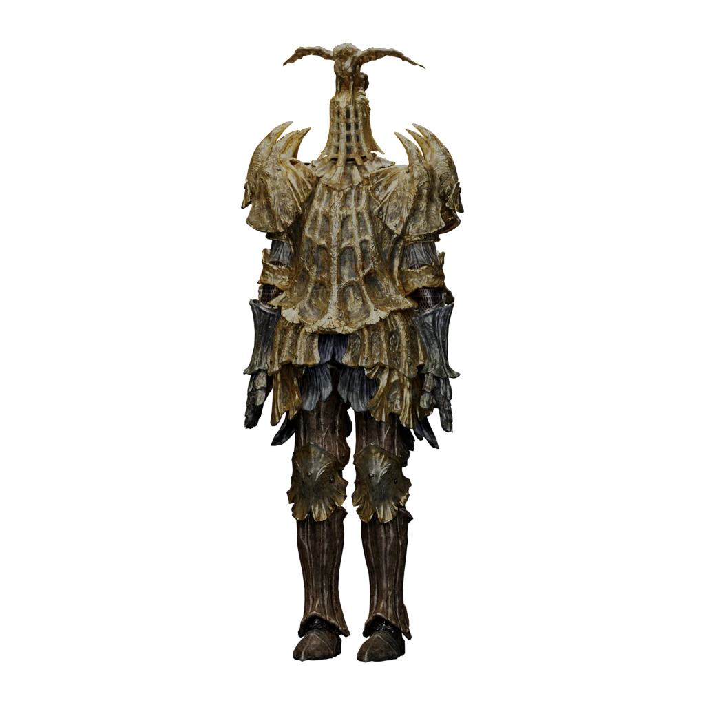 Malformed Dragon Set — complete armor set