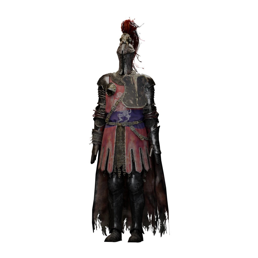 Redmane Knight Set — complete armor set