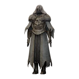 Blackflame Monk Set — complete armor set