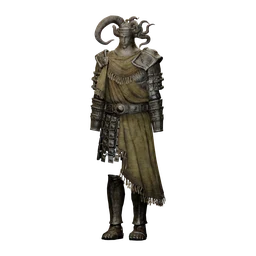 Horned Warrior Set — complete armor set