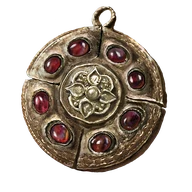 Crimson Amber Medallion +1 icon