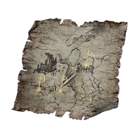 Cross Map icon