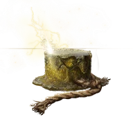 Drawstring Lightning Grease icon