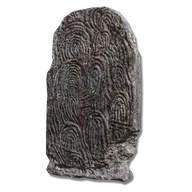 Fingerprint Stone Shield icon