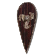 Horse Crest Wooden Shield icon
