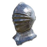 Silver Grooved Helm icon