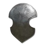 Silver Grooved Shield icon