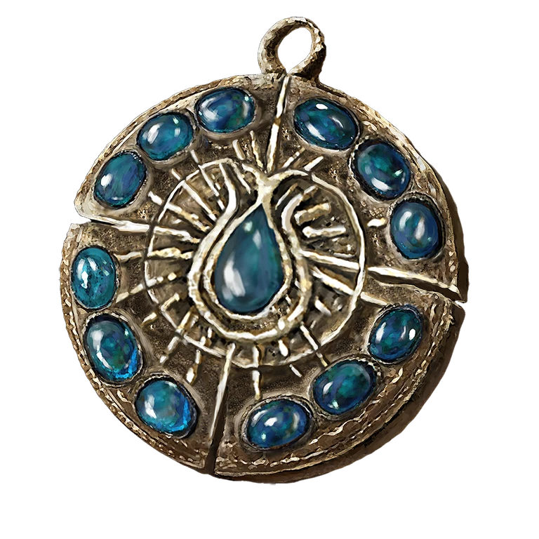 Cerulean Amber Medallion +3 icon
