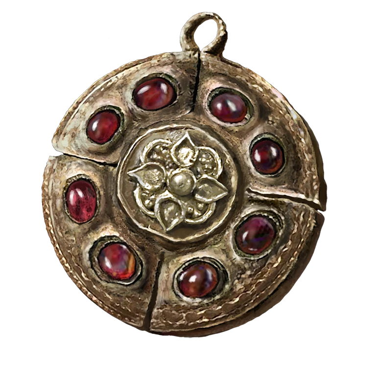 Crimson Amber Medallion +1 icon