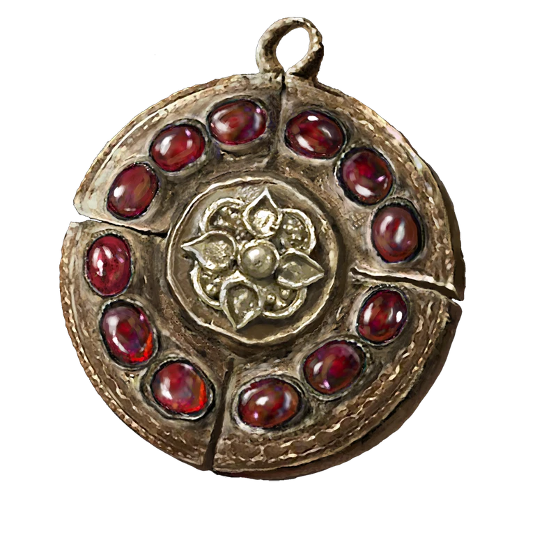 Crimson Amber Medallion +2 icon
