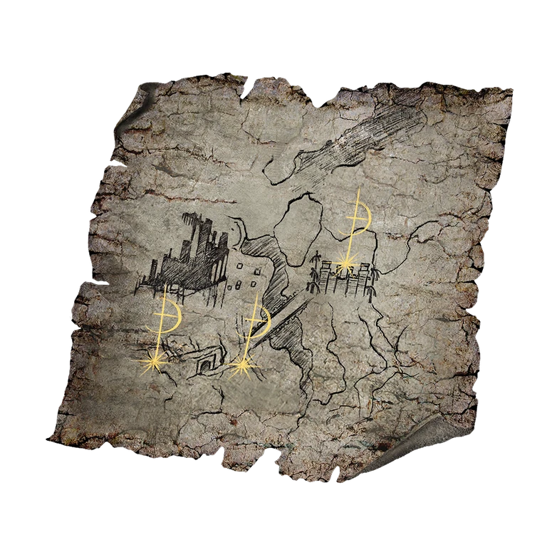 Cross Map icon