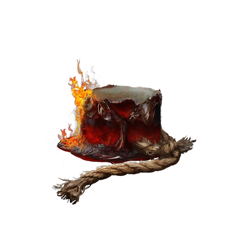 Drawstring Fire Grease icon