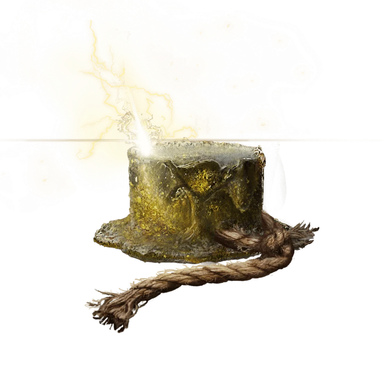 Drawstring Lightning Grease icon