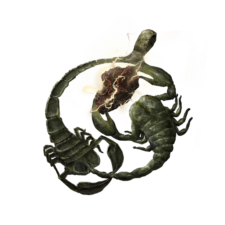 Lightning Scorpion Charm icon