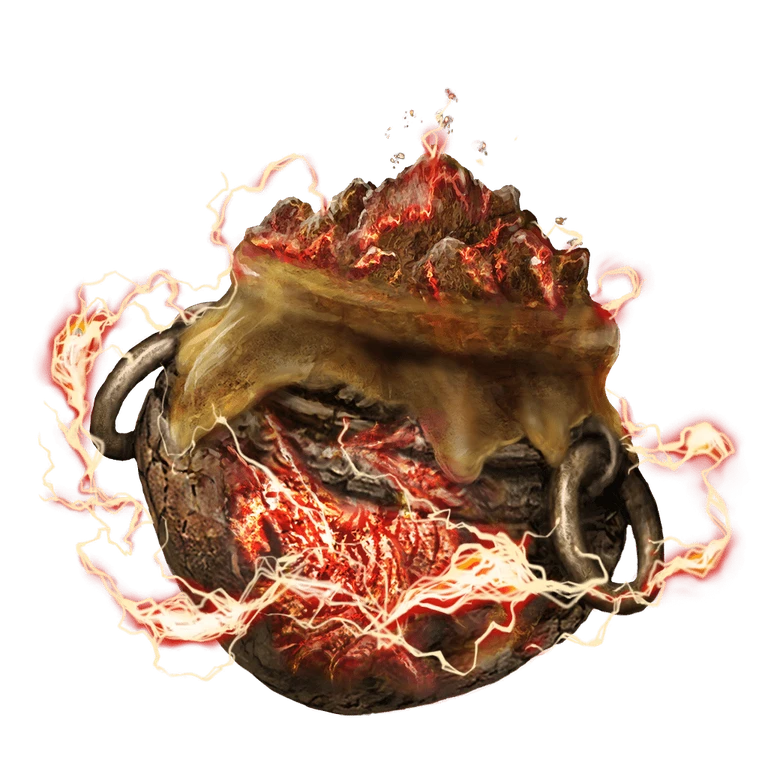 Red Lightning Pot icon