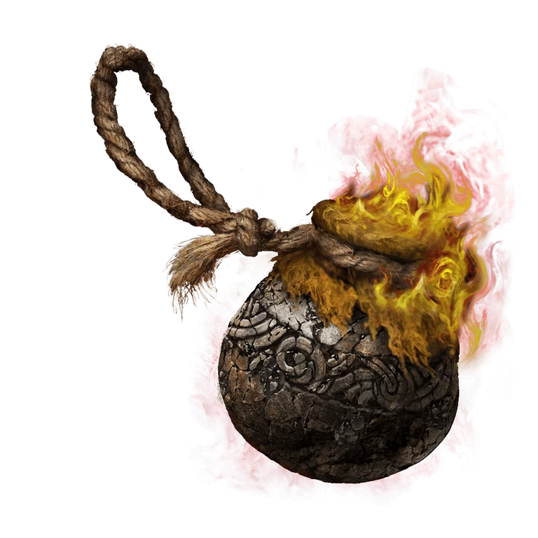 Roped Frenzied Flame Pot icon