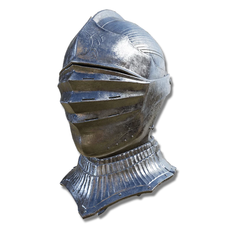 Silver Grooved Helm icon