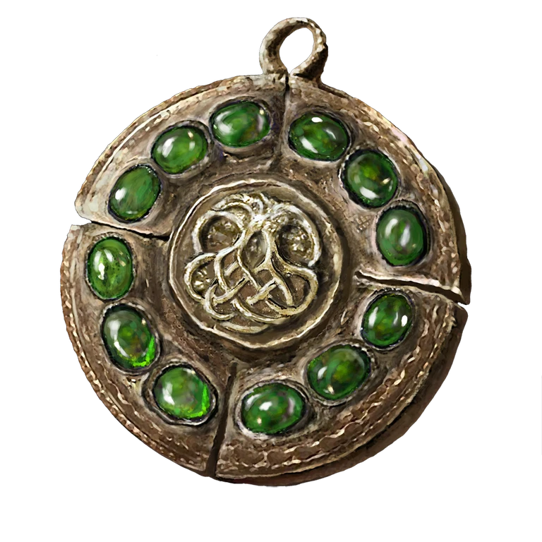 Viridian Amber Medallion +2 icon
